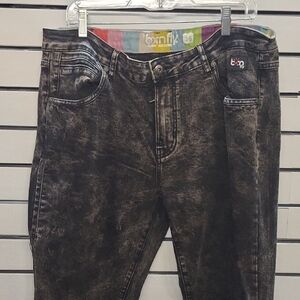 Born FLY Acid Wash Men Jeans,  Size 36X 30